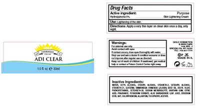Gold Cosmetics Adi Clear (Gold Cosmetics Adi Clear)
